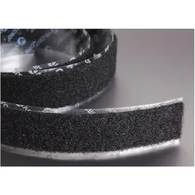 1 Inch x 25 Yard Tape On A Roll Pressure Sensitive Rubber Adhesive-Black 189453