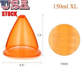 150ML XL BBL Cups Butt Lifting/Breast Enhancement Cups 1 Pair