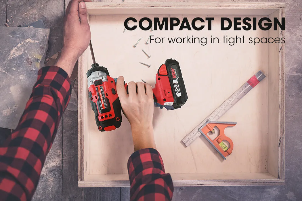 20V Cordless Impact Driver Kit with 130Nm Torque - Baumr-AG