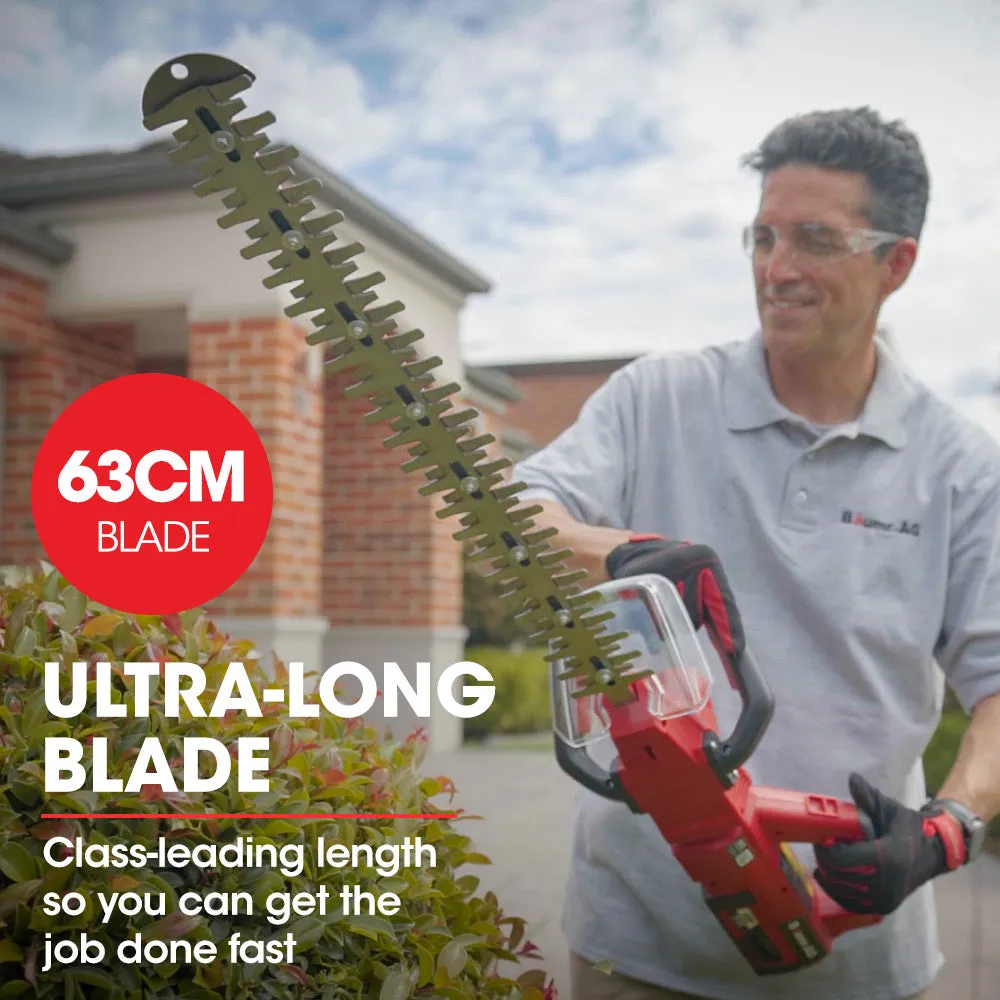 40V 630mm Cordless Hedge Trimmer, Rotating Handle - Baumr-AG