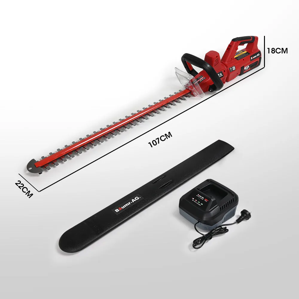 40V 630mm Cordless Hedge Trimmer, Rotating Handle - Baumr-AG