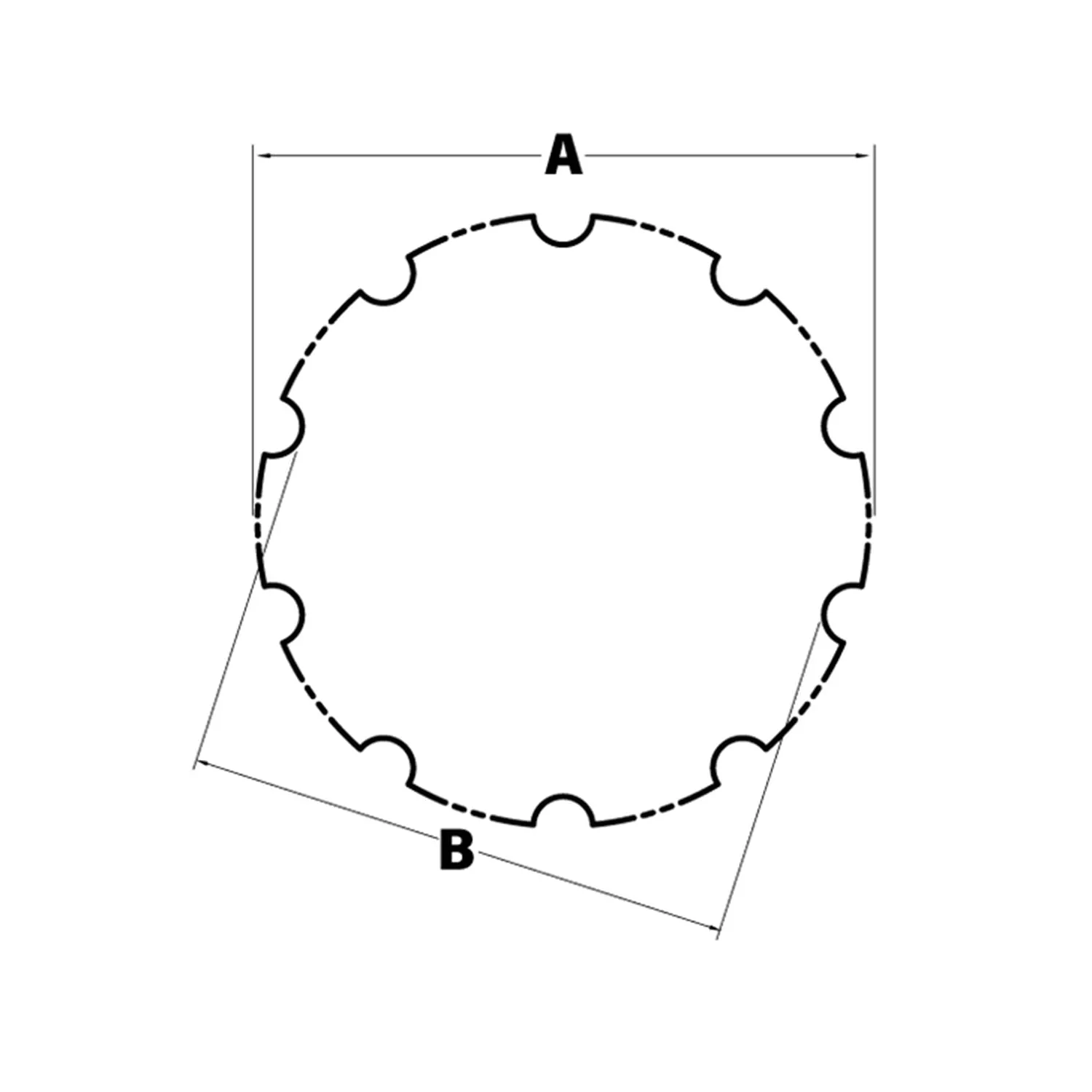 ABBEY BIKE TOOLS Bottom Bracket Socket - Common