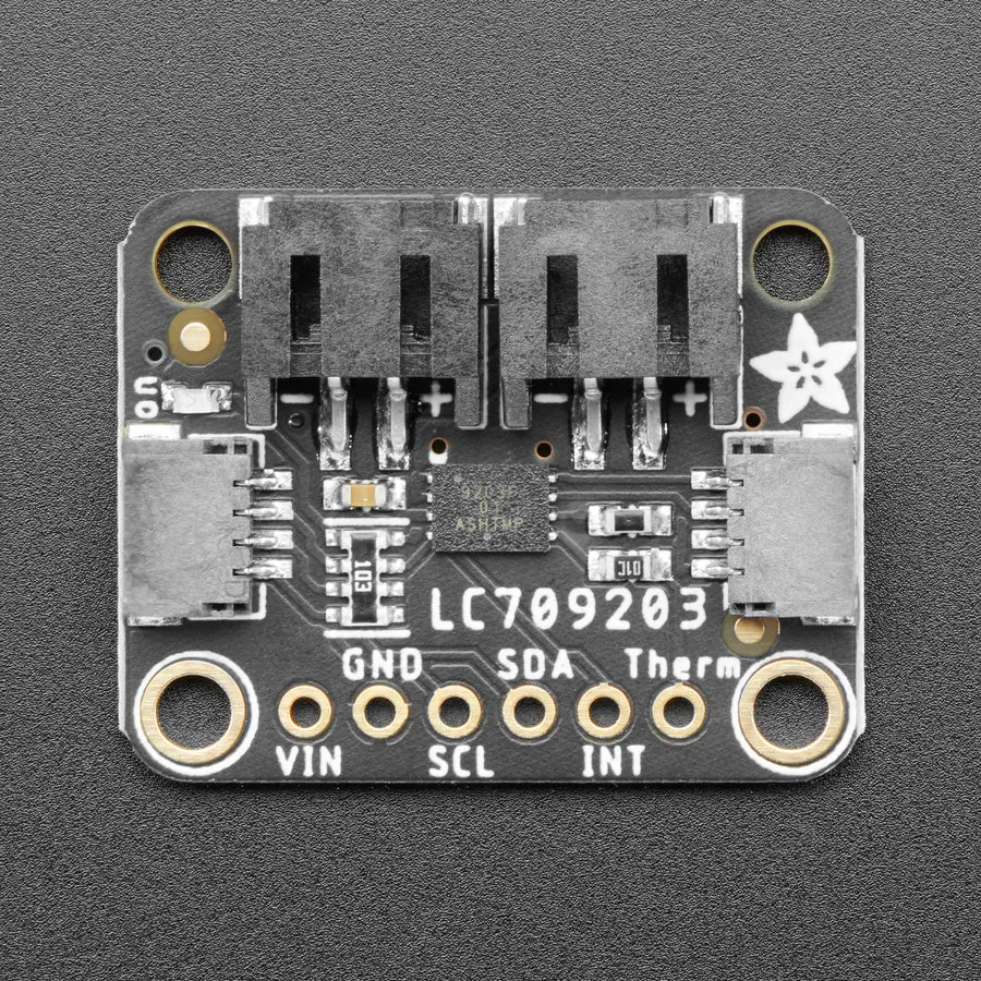 Adafruit LC709203F LiPoly / LiIon Fuel Gauge and Battery Monitor