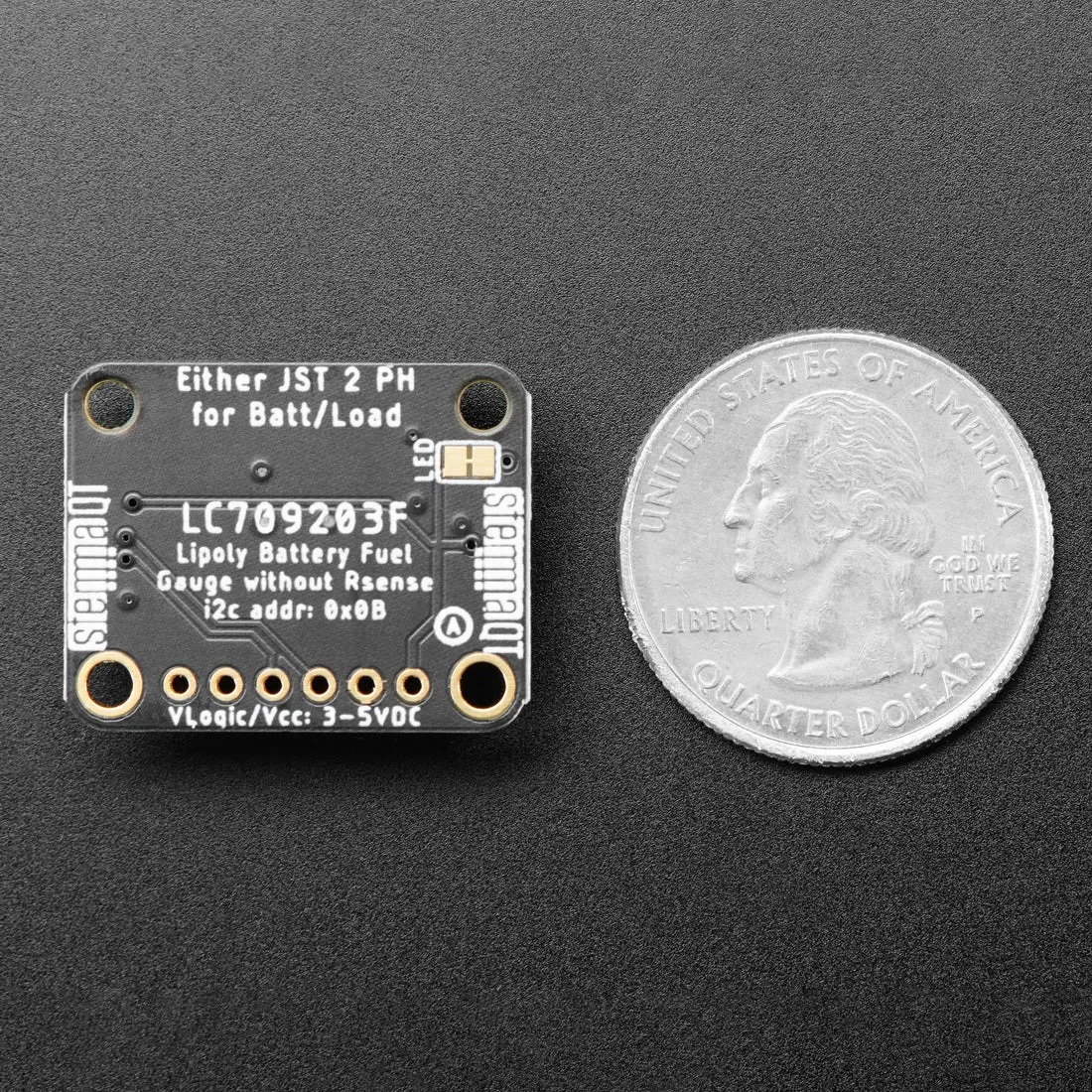 Adafruit LC709203F LiPoly / LiIon Fuel Gauge and Battery Monitor