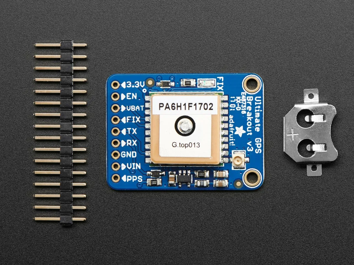 Adafruit Ultimate GPS Breakout - 66 channel w/10 Hz updates (Version 3)
