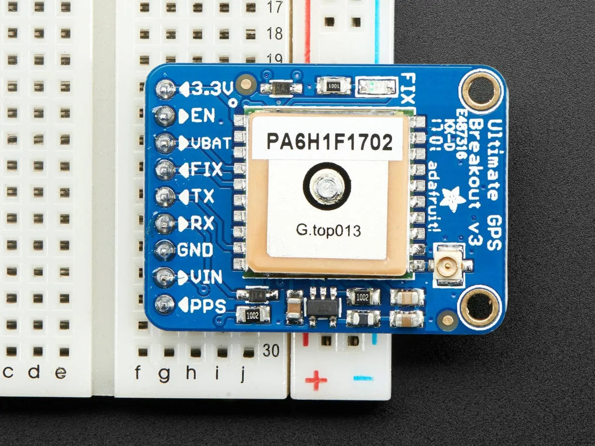 Adafruit Ultimate GPS Breakout - 66 channel w/10 Hz updates (Version 3)