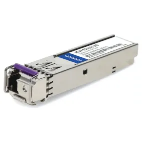 AddOn Ciena XCVR-B10U31 Compatible TAA Compliant 1000Base-BX SFP Transceiver (SMF, 1310nmTx/1490nmRx, 10km, LC) XCVR-B10U31-AO