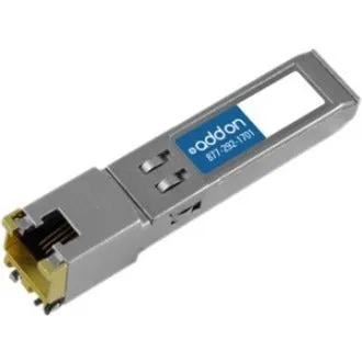 Addon Hp 3Csfp93 Compatible Taa Compliant 10/100/1000Base-Tx Sfp Transceiver (Copper, 100M, Rj-45)