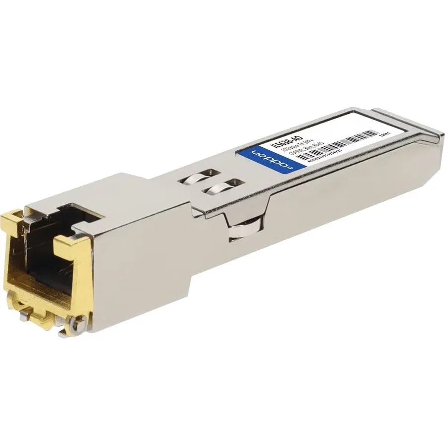 AddOn HP SFP  Module - For Data Networking - 1 x RJ-45 100/1000/10000Base-TX Network -