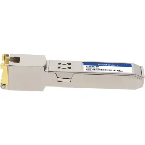 AddOn HP SFP  Module - For Data Networking - 1 x RJ-45 100/1000/10000Base-TX Network -