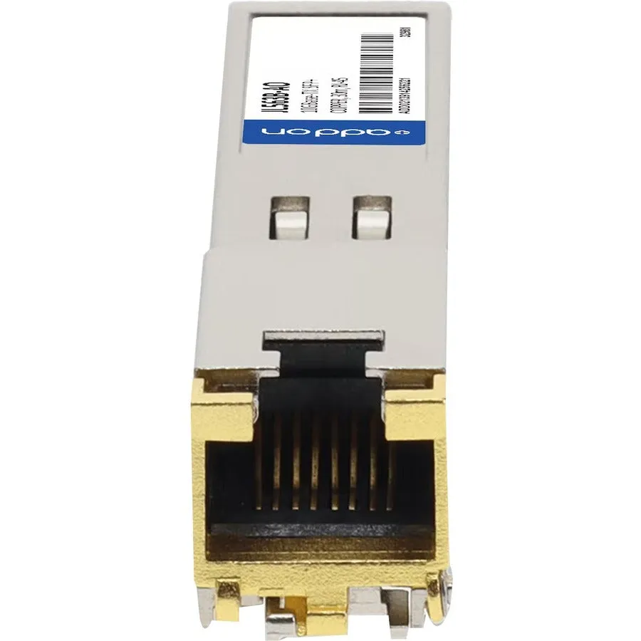 AddOn HP SFP  Module - For Data Networking - 1 x RJ-45 100/1000/10000Base-TX Network -