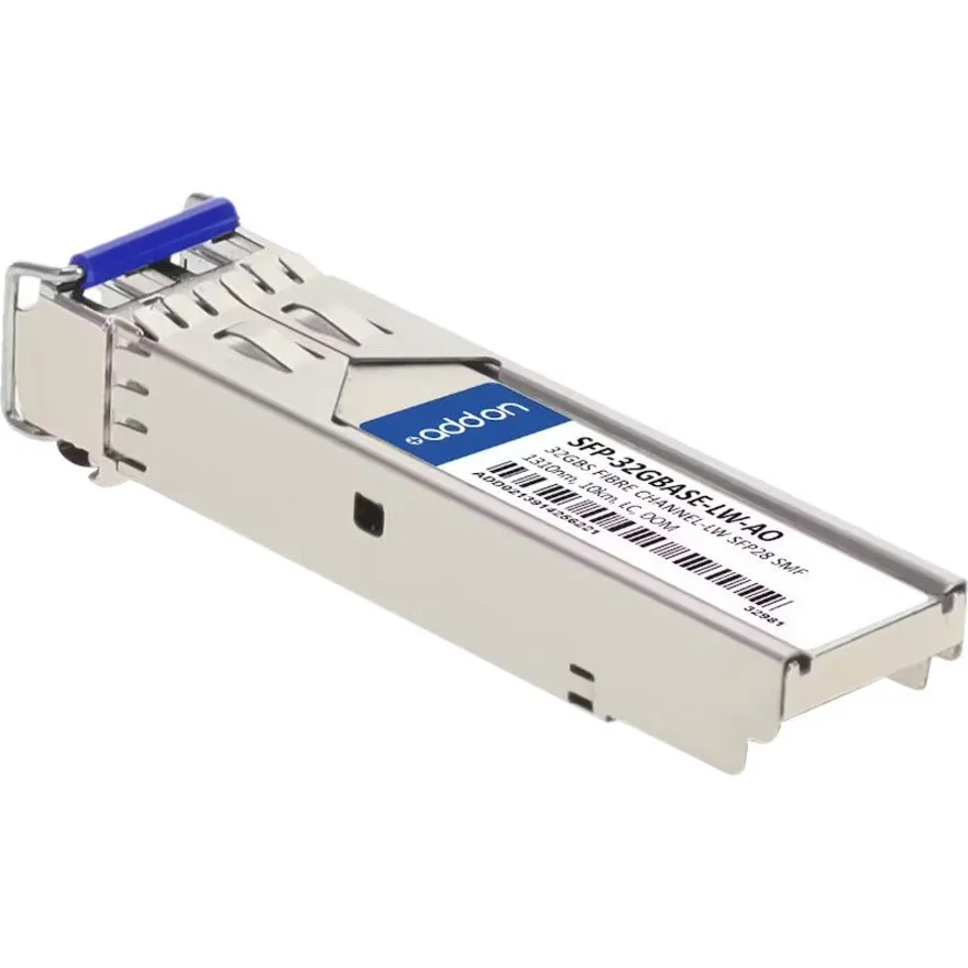 AddOn MSA and TAA 32GBase-LW SFP  Transceiver (SMF, 1310nm, 10km, LC, DOM) - For Data