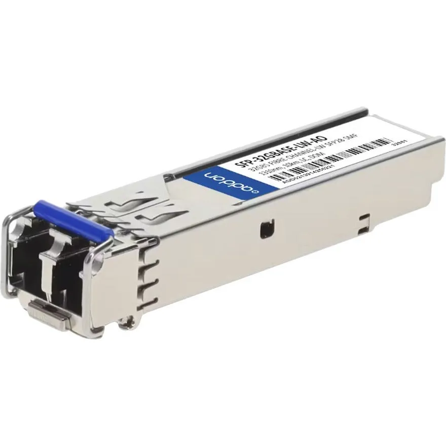 AddOn MSA and TAA 32GBase-LW SFP  Transceiver (SMF, 1310nm, 10km, LC, DOM) - For Data