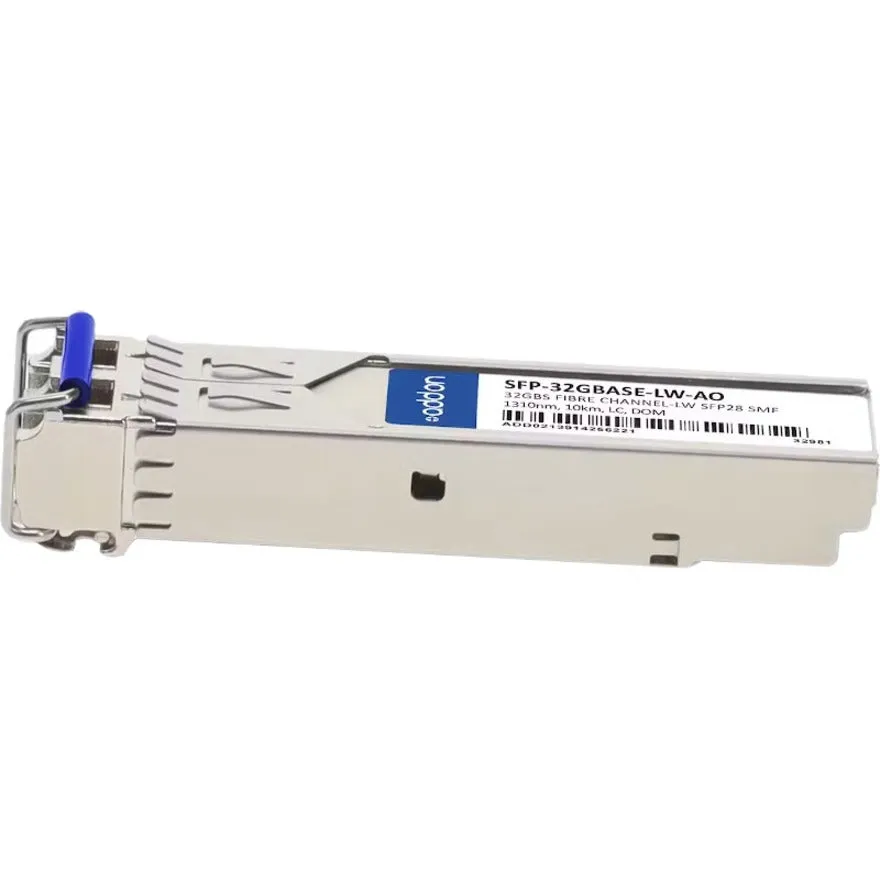 AddOn MSA and TAA 32GBase-LW SFP  Transceiver (SMF, 1310nm, 10km, LC, DOM) - For Data