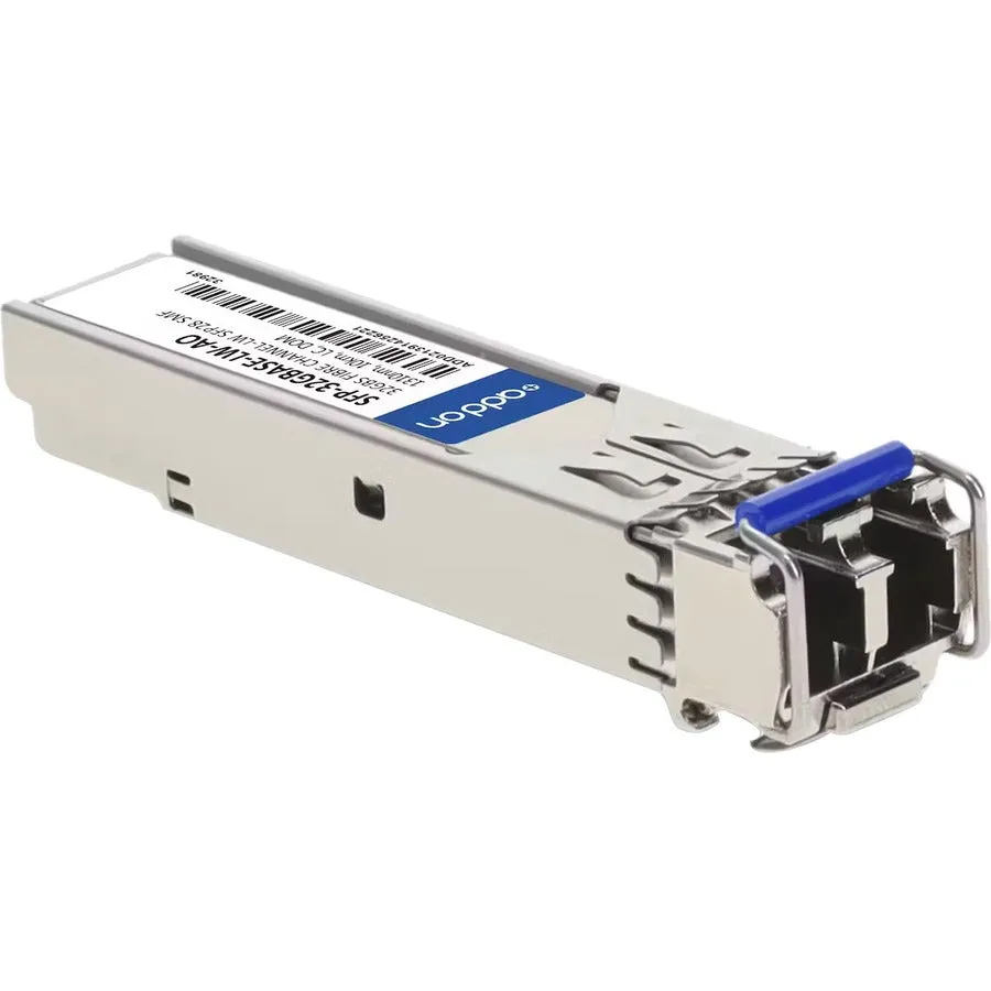 AddOn MSA and TAA 32GBase-LW SFP  Transceiver (SMF, 1310nm, 10km, LC, DOM) - For Data