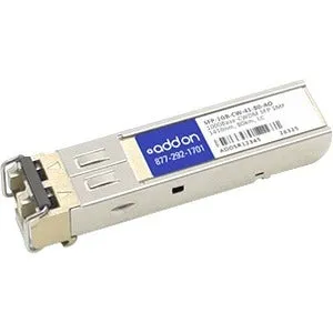 Addon Msa And Taa Compliant 1000Base-Cwdm Sfp Transceiver (Smf, 1410Nm, 80Km, Lc)