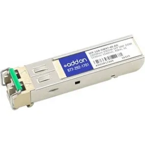 Addon Msa And Taa Compliant 1000Base-Dwdm 100Ghz Sfp Transceiver (Smf, 1539.77Nm, 40Km, Lc, Dom)