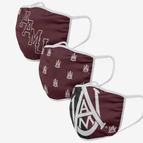 Alabama A&M Bulldogs 3 Pack Face Cover