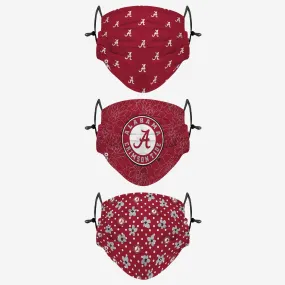 Alabama Crimson Tide Gameday Gardener 3 Pack Face Cover