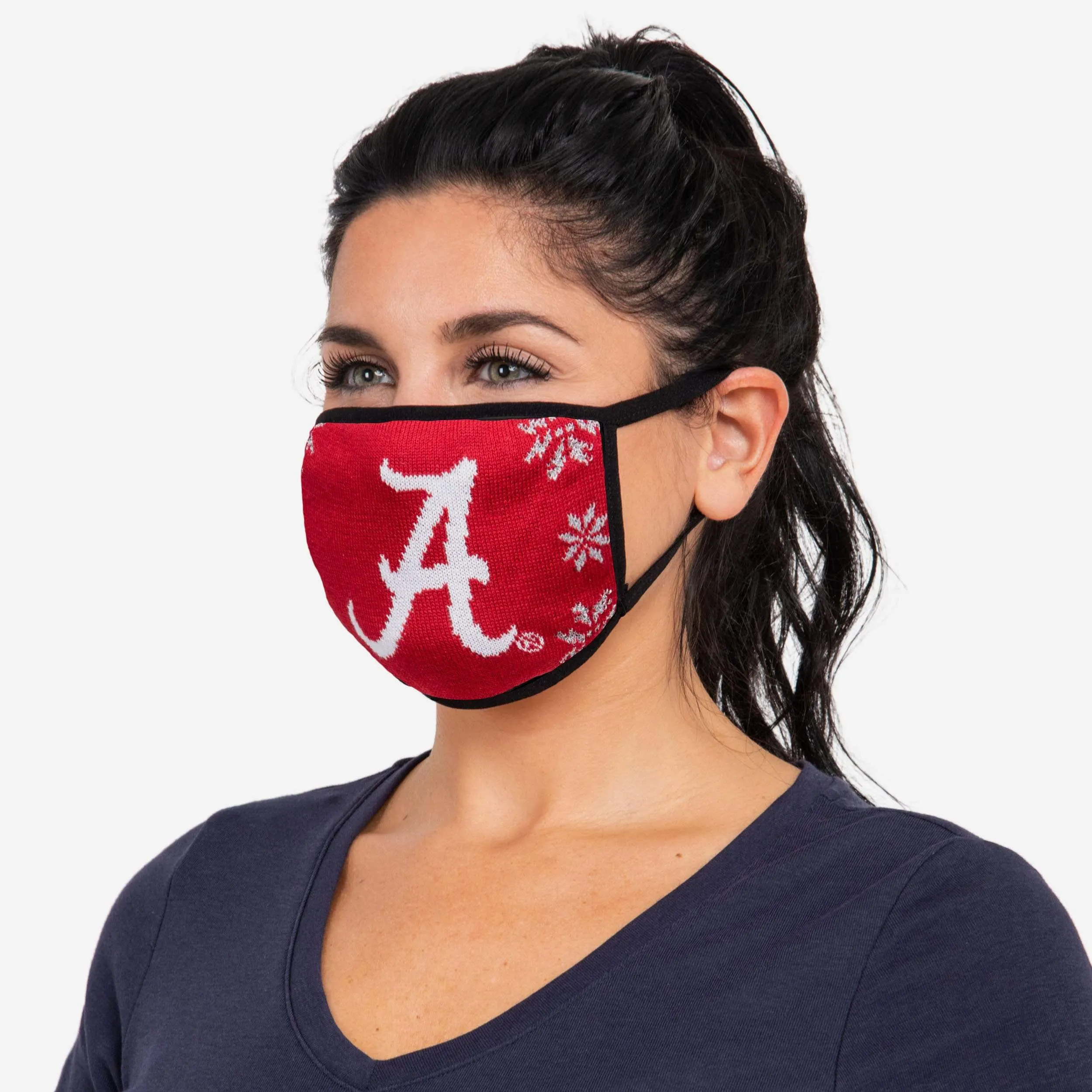 Alabama Crimson Tide Womens Knit 2 Pack Face Cover