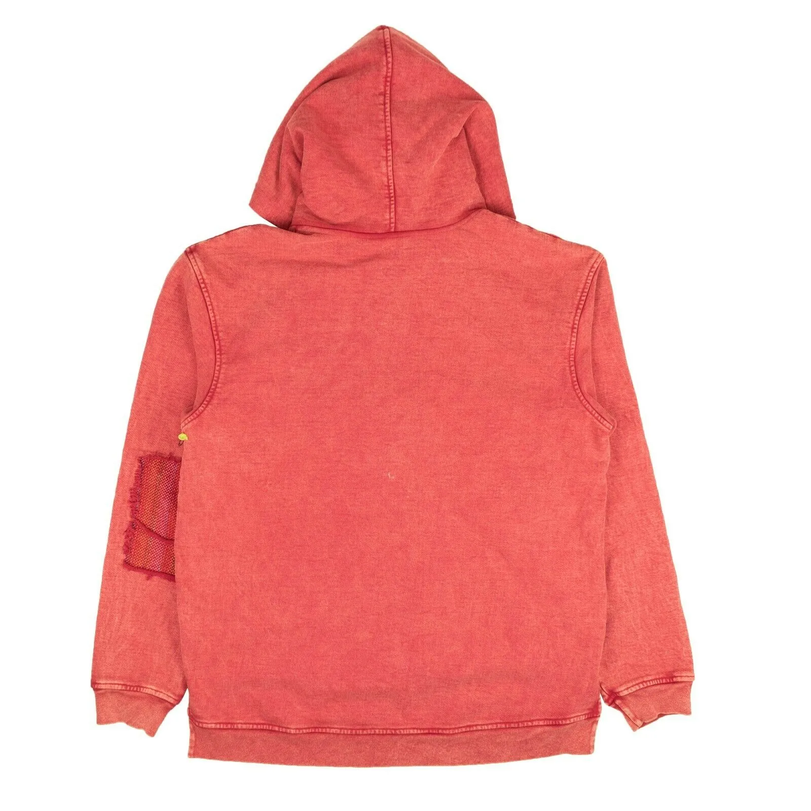 Alchemist Weaved Arm Patch Coco Hoodie Sweatshirt - Red