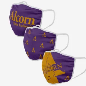 Alcorn State Braves 3 Pack Face Cover
