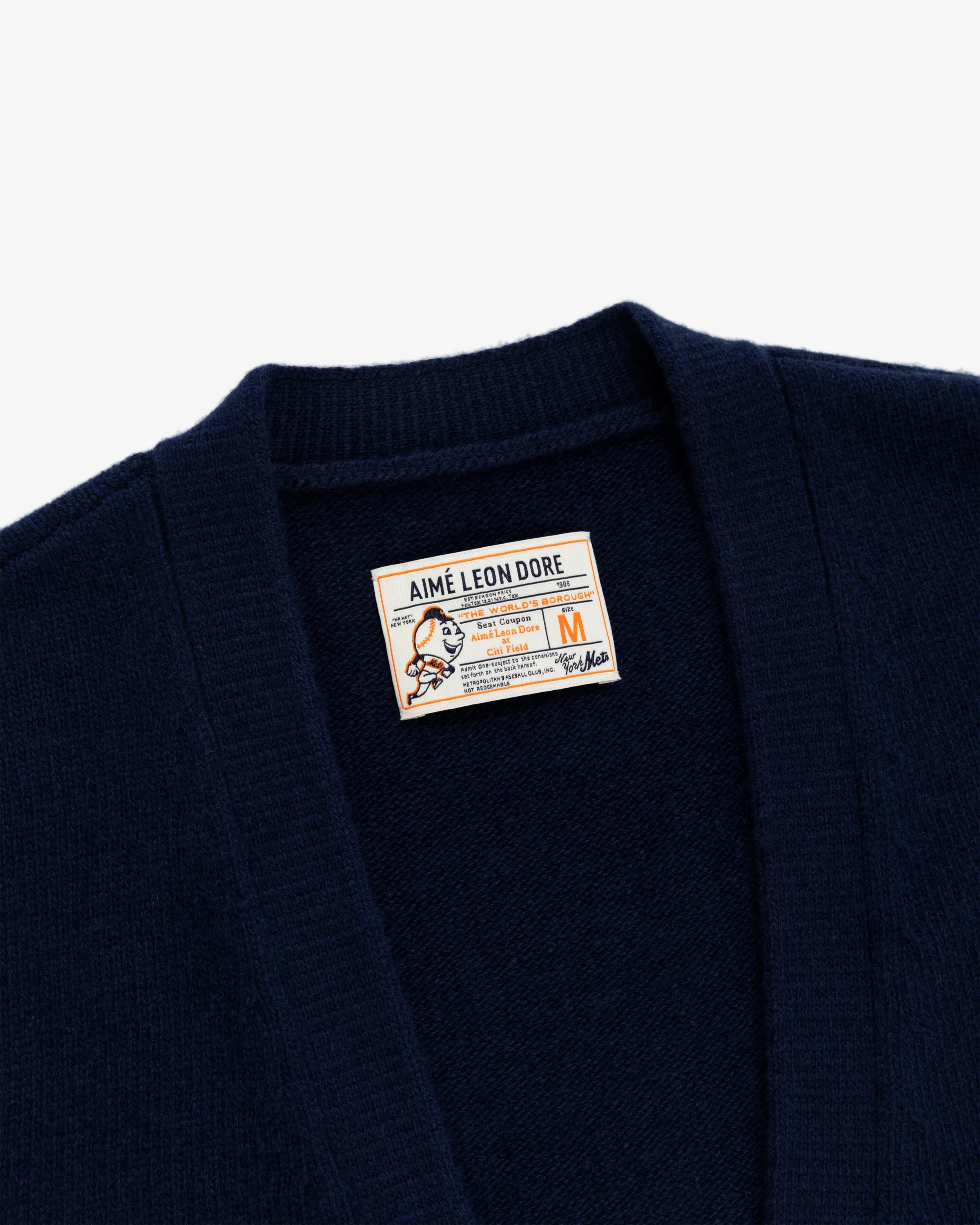 ALD / New York Mets Merino Cardigan