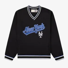 ALD / New York Mets Nylon V-Neck Pullover