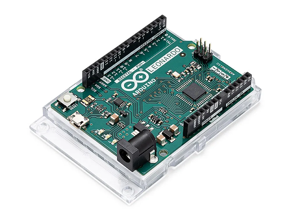 Arduino Leonardo with Headers