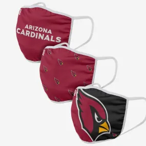 Arizona Cardinals 3 Pack Face Cover