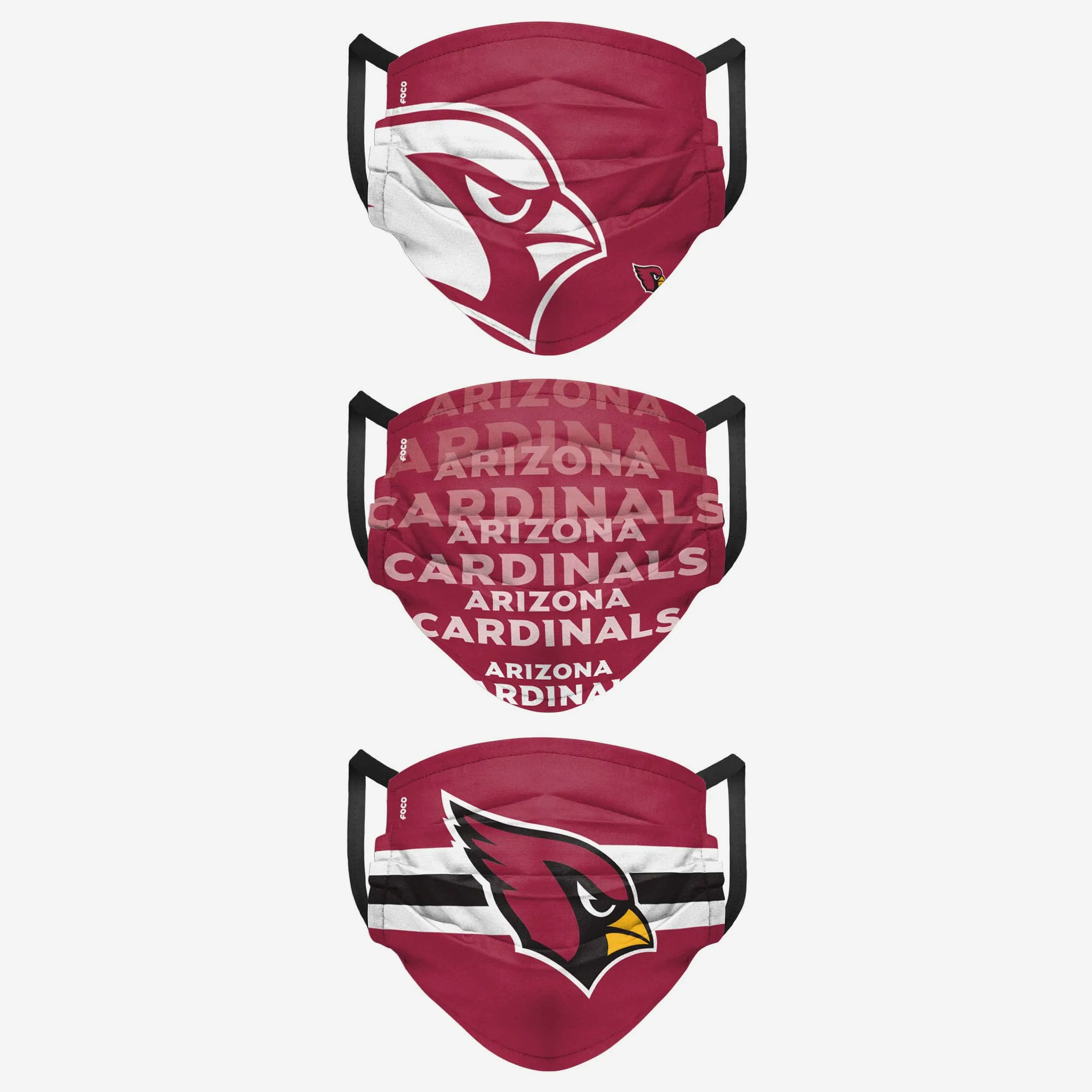Arizona Cardinals Matchday 3 Pack Face Cover
