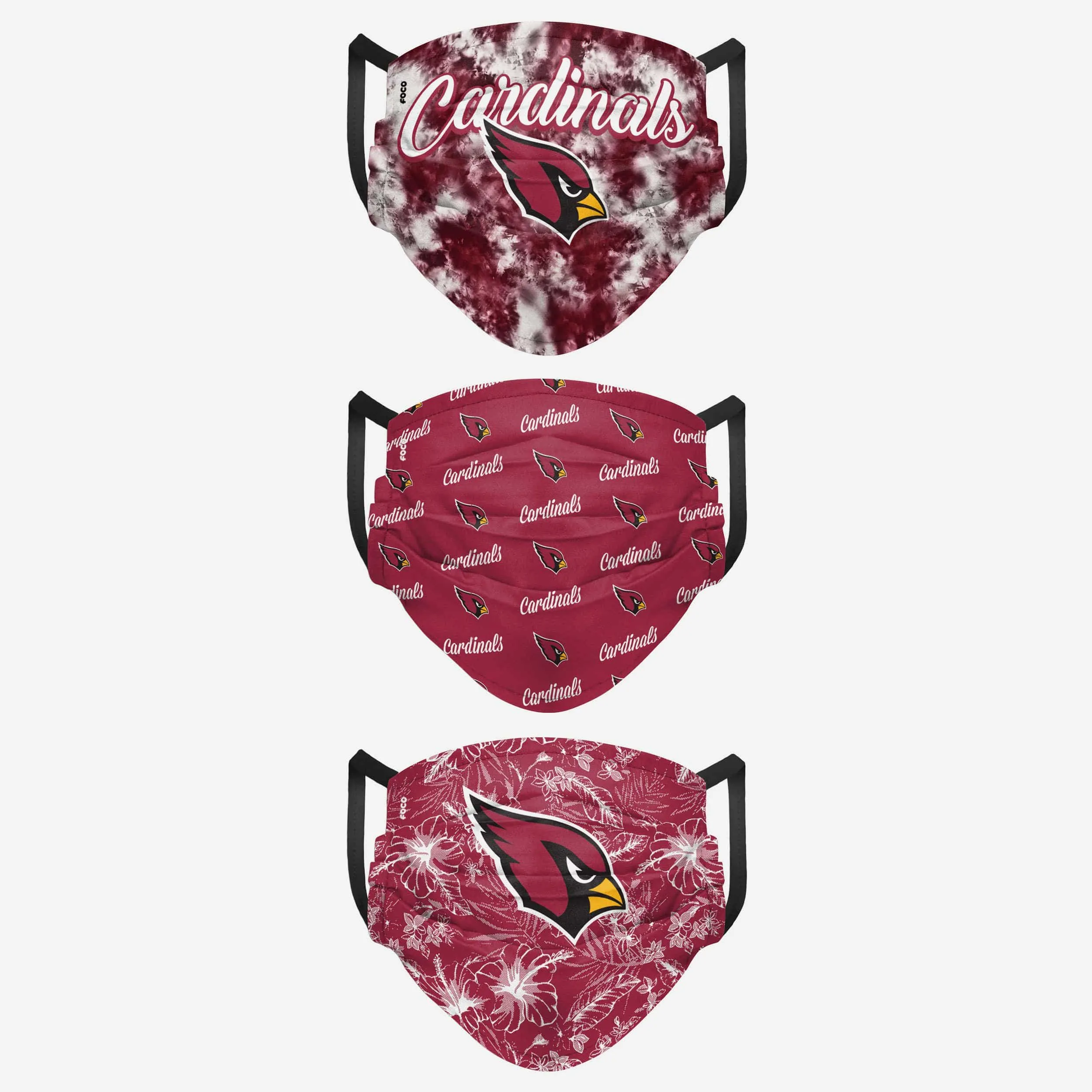 Arizona Cardinals Womens Matchday 3 Pack Face Cover