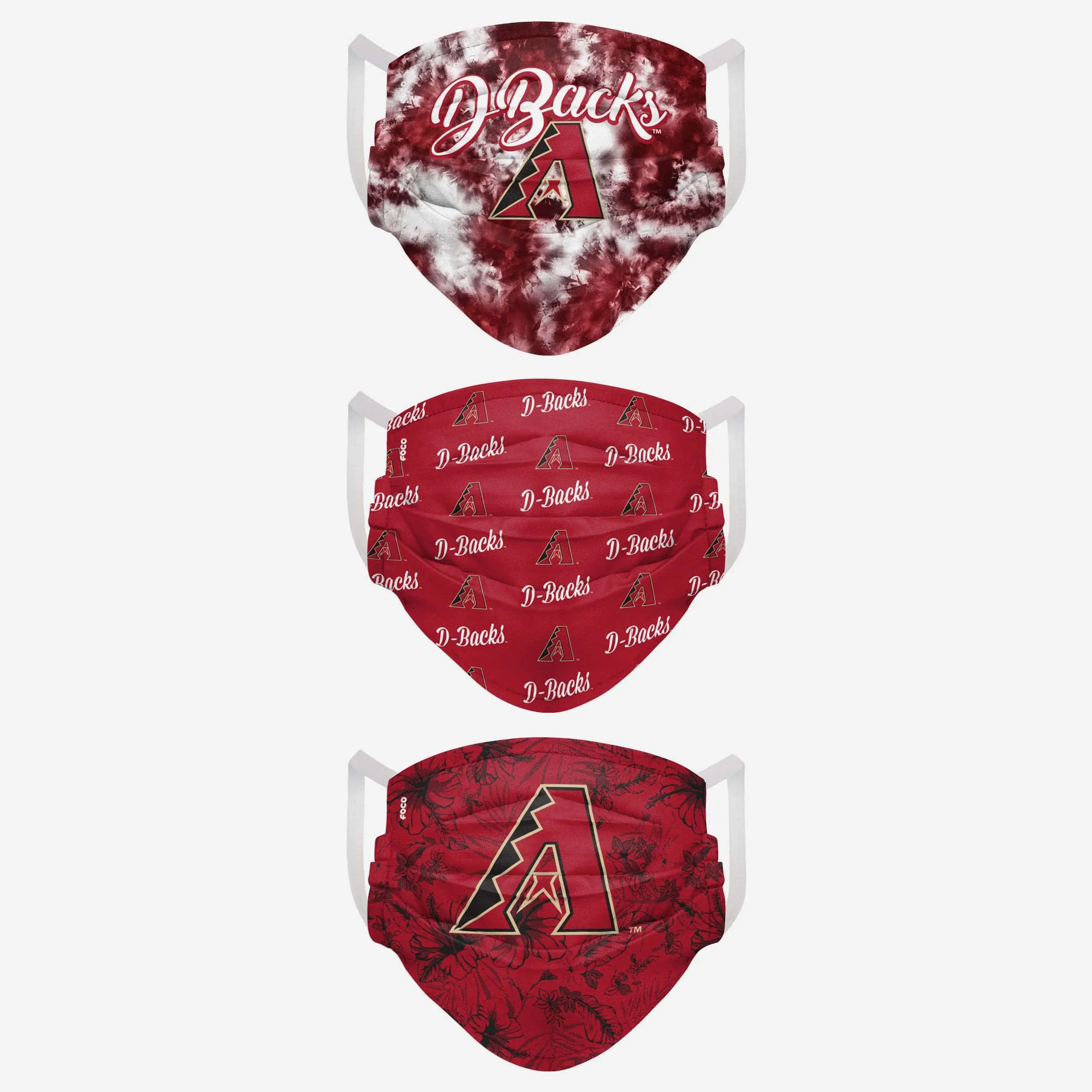 Arizona Diamondbacks Womens Matchday 3 Pack Face Cover