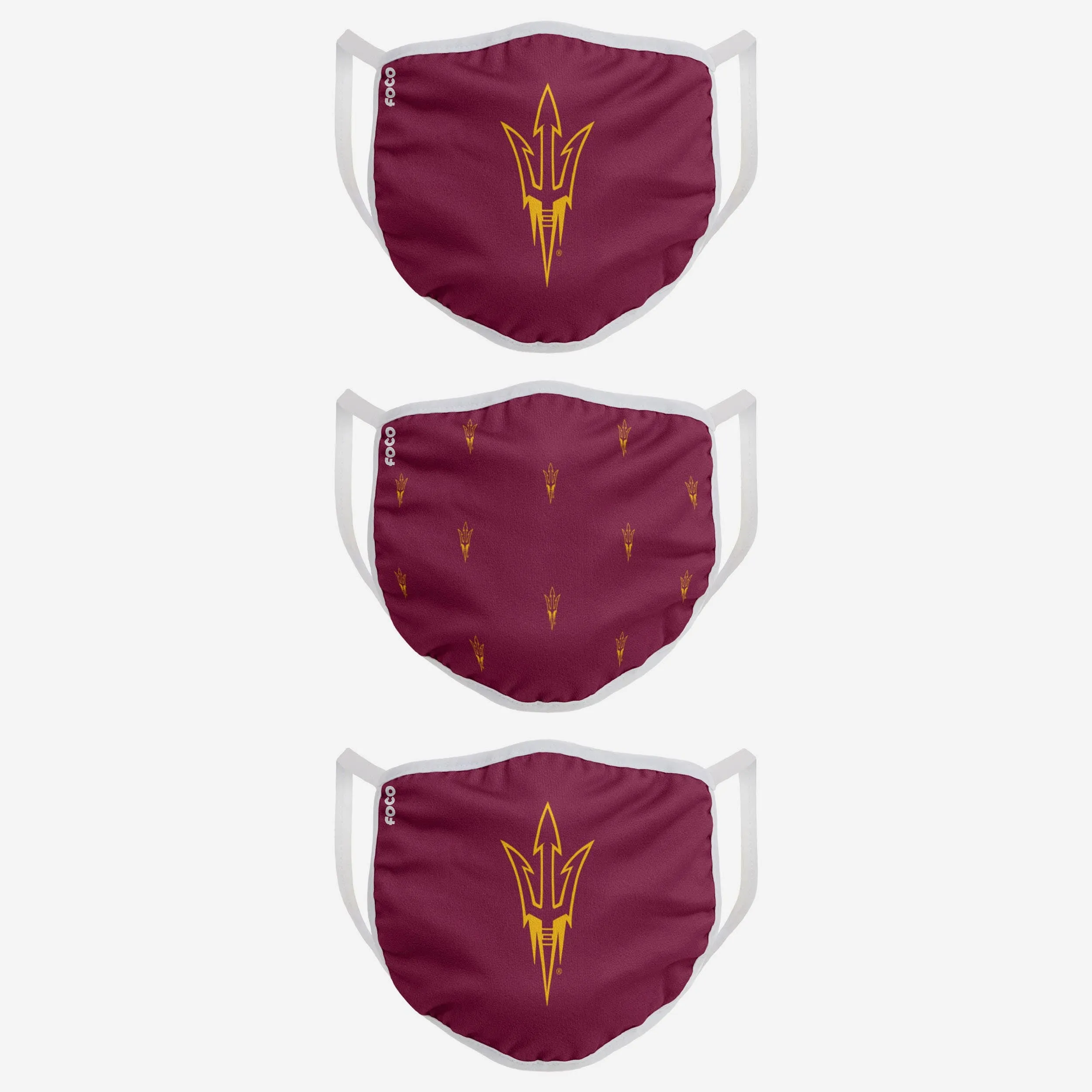 Arizona State Sun Devils 3 Pack Face Cover