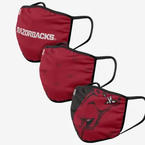 Arkansas Razorbacks 3 Pack Face Cover