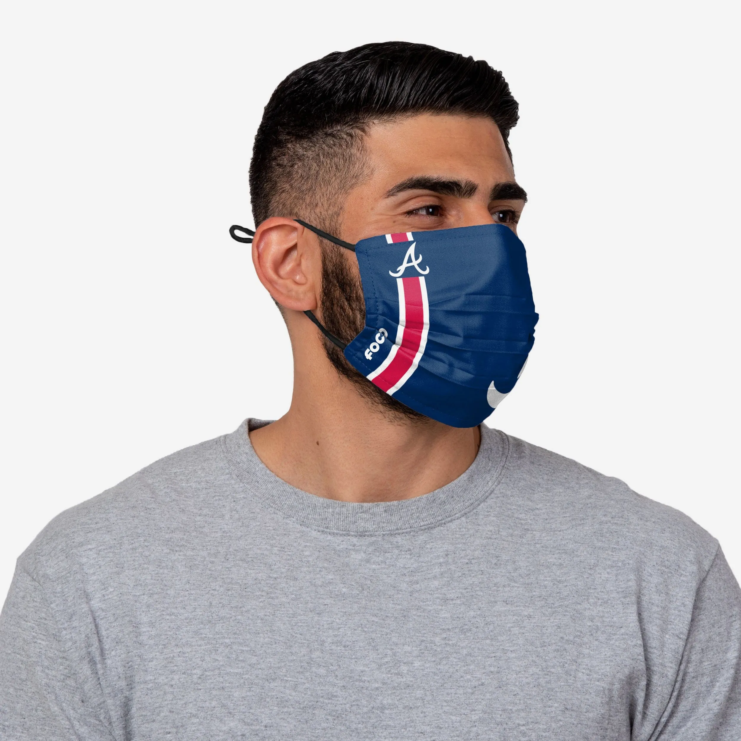 Atlanta Braves Big Logo Gameday Face Cover