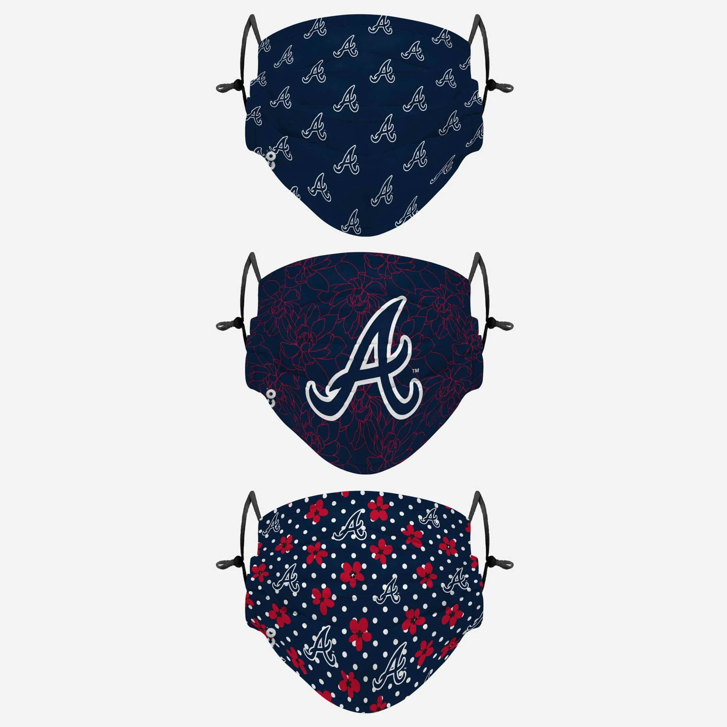 Atlanta Braves Gameday Gardener 3 Pack Face Cover