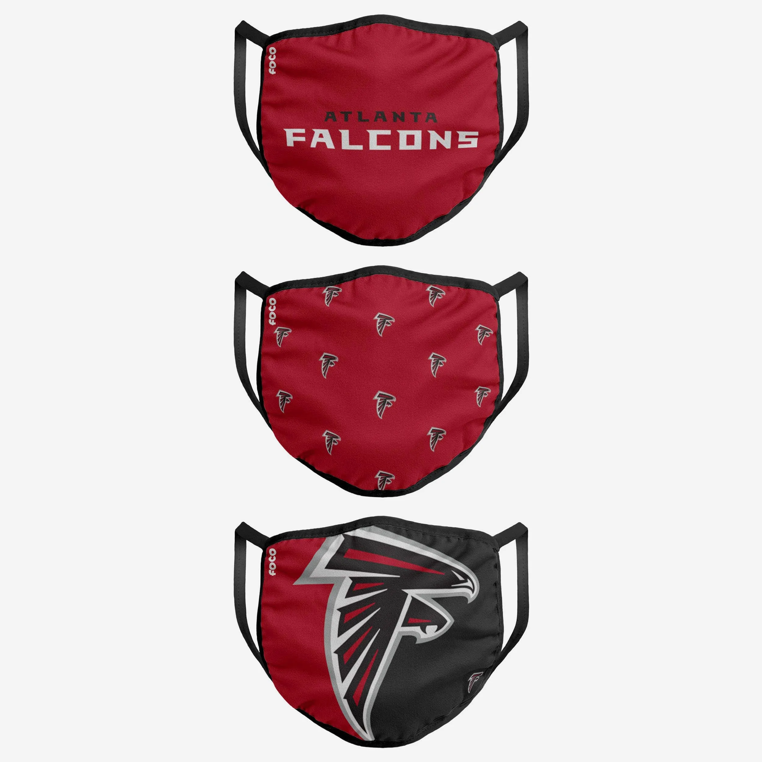 Atlanta Falcons 3 Pack Face Cover