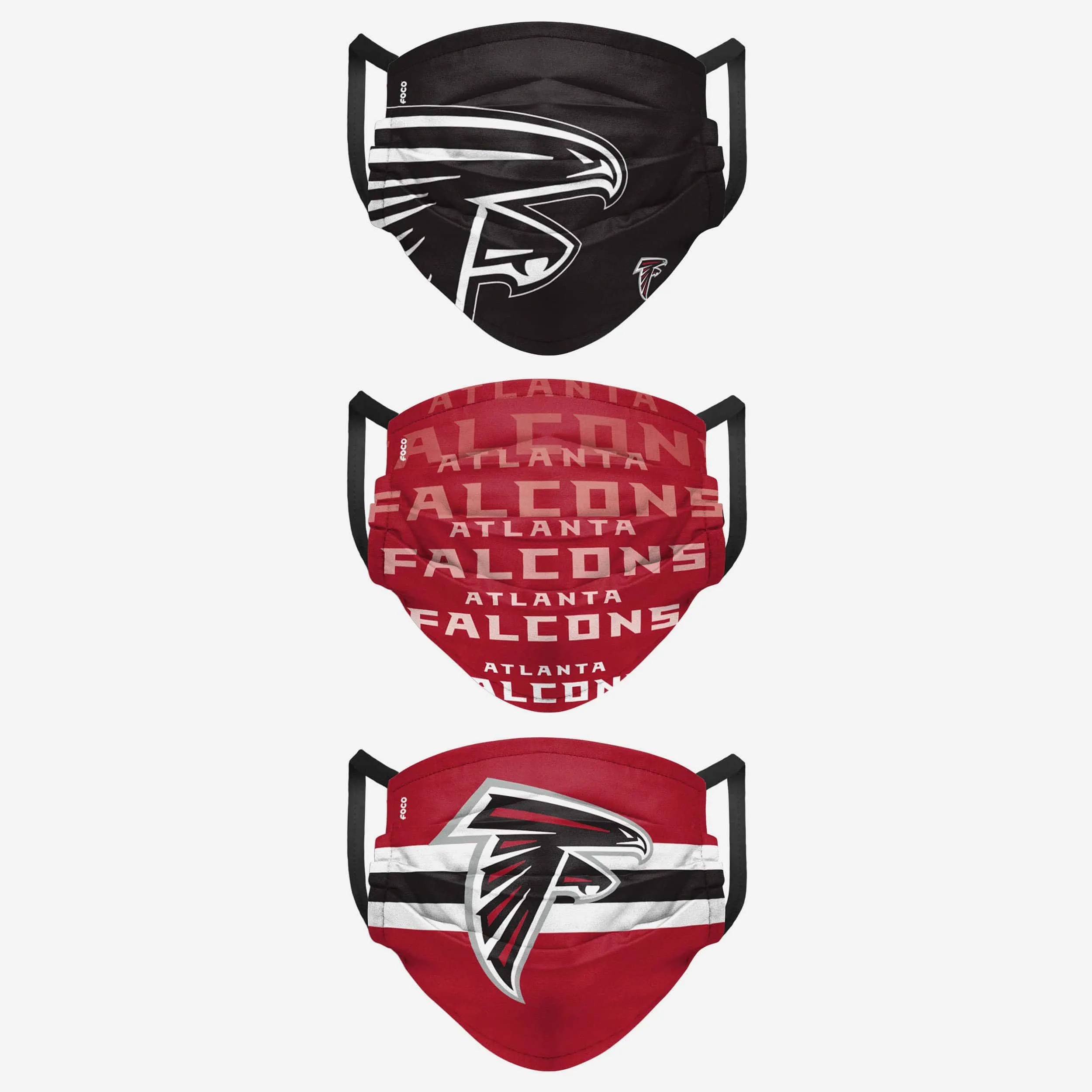 Atlanta Falcons Matchday 3 Pack Face Cover