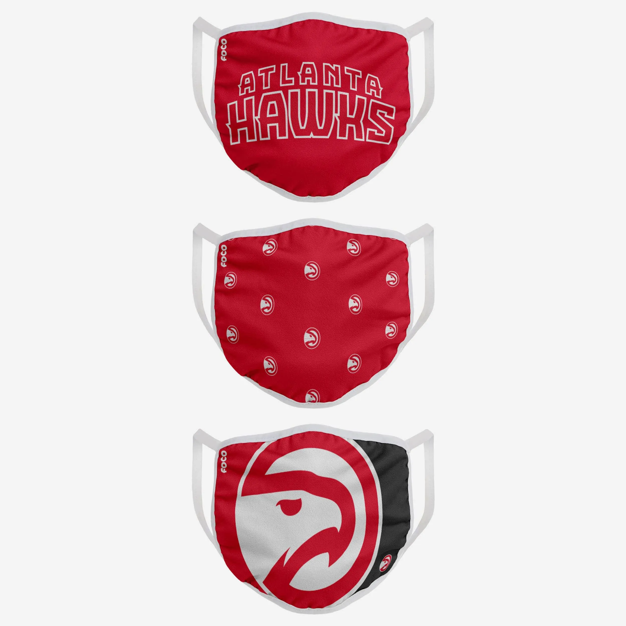 Atlanta Hawks 3 Pack Face Cover