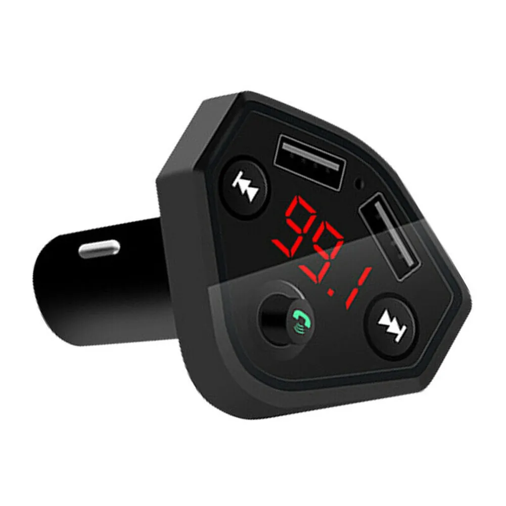 B4 12V 24V Car Cigarette Lighter Socket USB Charger MP3 Player