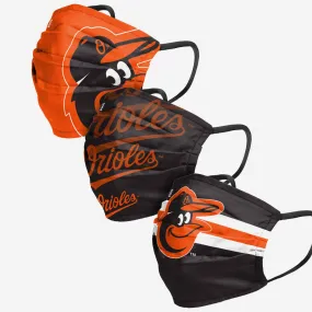 Baltimore Orioles Matchday 3 Pack Face Cover