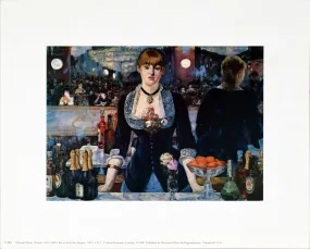 Bar at the Folies Bergere by Edouard Manet