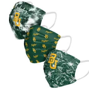 Baylor Bears NCAA Womens Matchday 3 Pack Face Cover