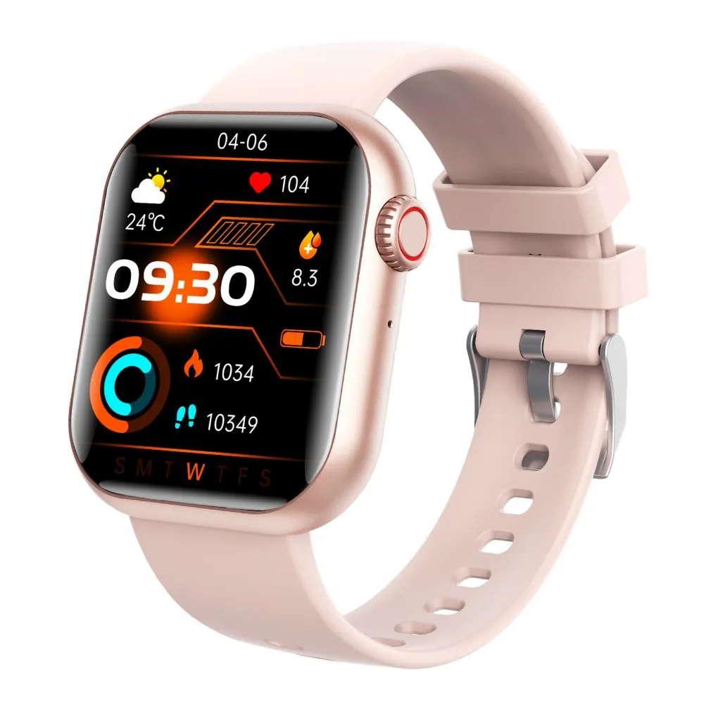 Bearscome Blood Sugar Blood Pressure Blood oxygen Sleep Monitoring Waterproof Smartwatch