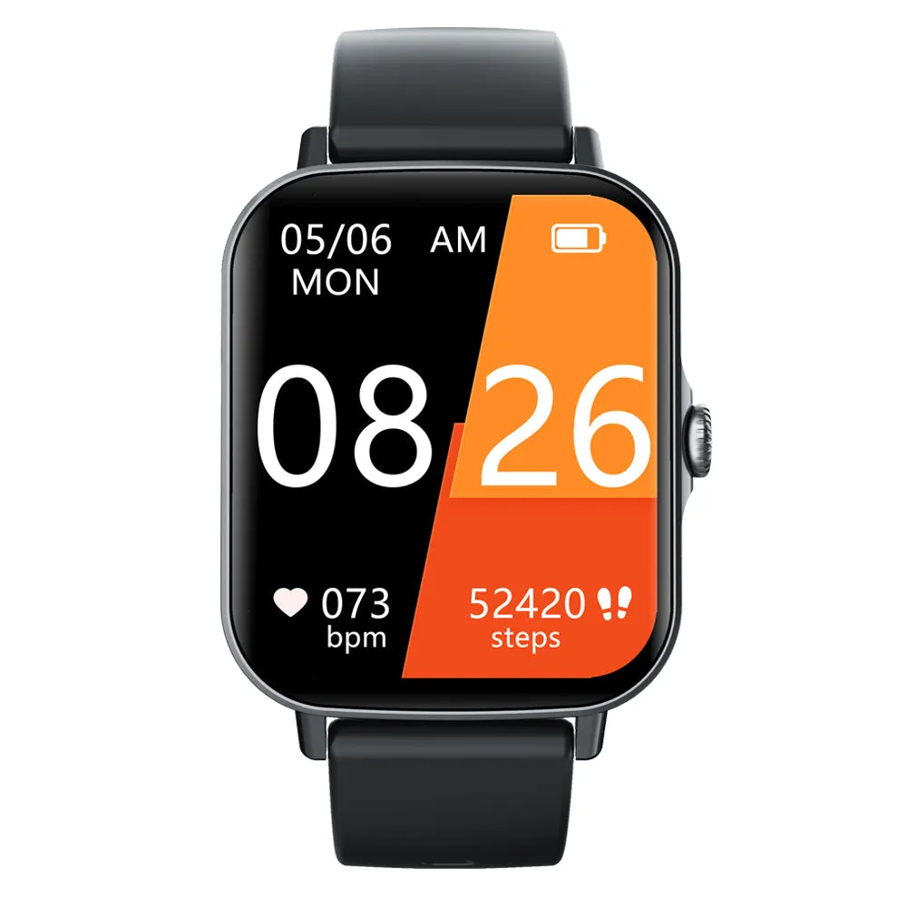 Bearscome Blood Sugar Blood Pressure Blood oxygen Sleep Monitoring Waterproof Smartwatch