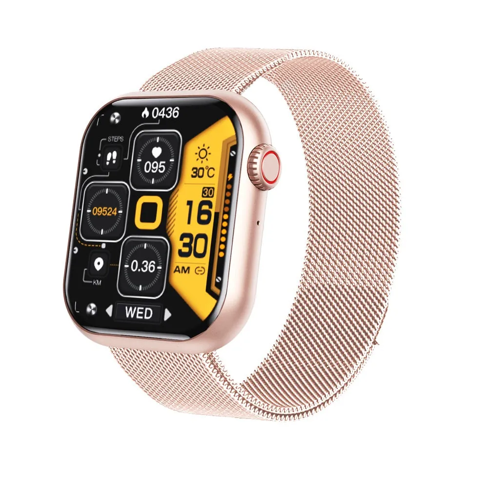 Bearscome Blood Sugar Blood Pressure Blood oxygen Sleep Monitoring Waterproof Smartwatch