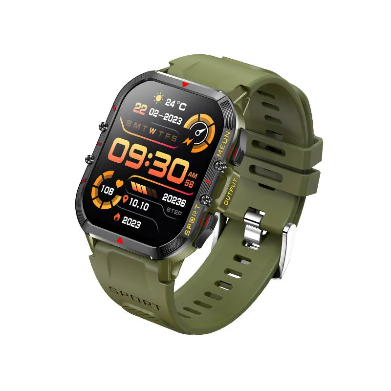 Bearscome Blood Sugar Blood Pressure Blood oxygen Sleep Monitoring Waterproof Smartwatch