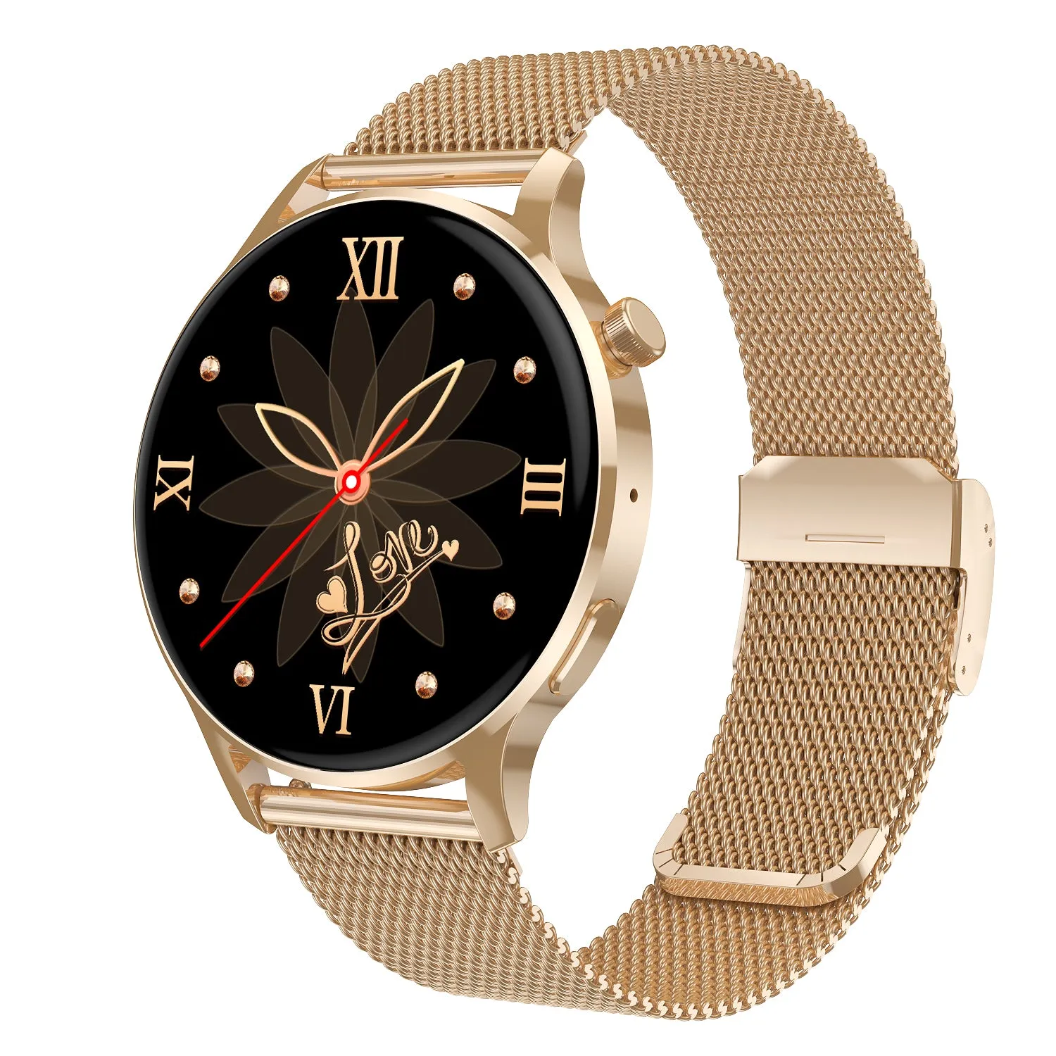 Bearscome Blood Sugar Blood Pressure Blood oxygen Sleep Monitoring Waterproof Smartwatch