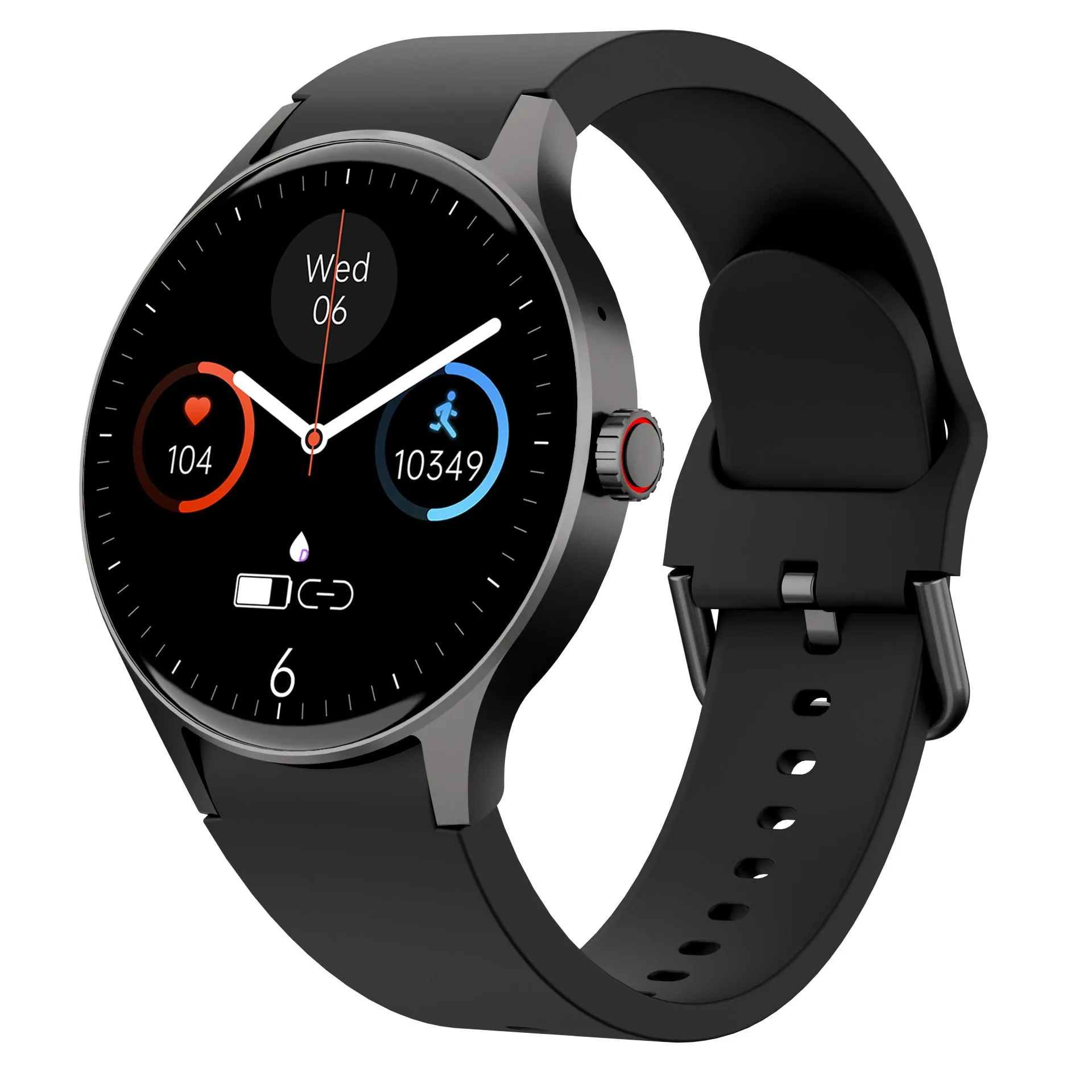 Bearscome Blood Sugar Blood Pressure Blood oxygen Sleep Monitoring Waterproof Smartwatch